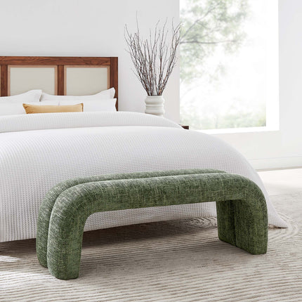 Modway EEI-6769 Dax 50.5" Chenille Upholstered Accent Bench Modway
