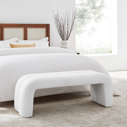 Modway EEI-6769 Dax 50.5" Chenille Upholstered Accent Bench Modway