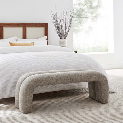 Modway EEI-6769 Dax 50.5" Chenille Upholstered Accent Bench Modway