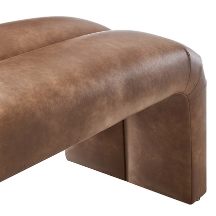 Modway EEI-6770 Dax 50.5" Vegan Leather Upholstered Accent Bench Modway