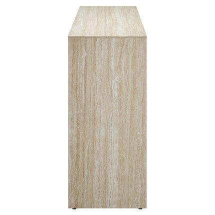 Modway EEI-6771 Mirella Faux Travertine Console Table Modway