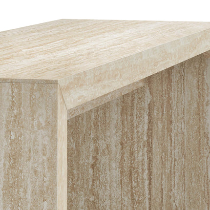 Modway EEI-6771 Mirella Faux Travertine Console Table Modway