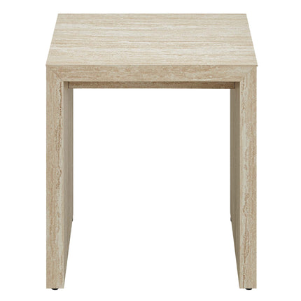 Modway EEI-6772 Mirella Faux Travertine Side Table Modway