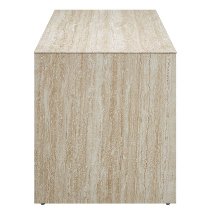 Modway EEI-6773 Mirella 62" Faux Travertine Long Bench Modway
