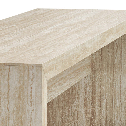 Modway EEI-6773 Mirella 62" Faux Travertine Long Bench Modway