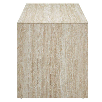 Modway EEI-6774 Mirella 53.5" Faux Travertine Bench Modway