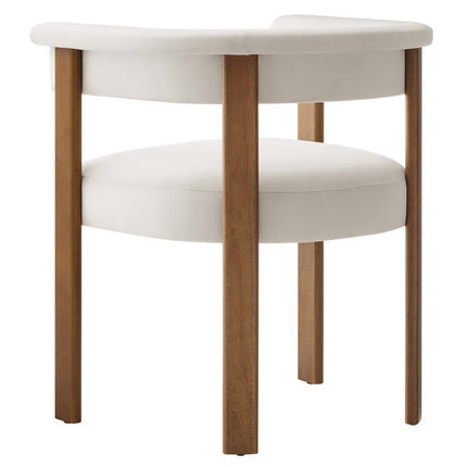 Modway EEI-6775 Imogen Performance Velvet Barrel Dining Chairs Set of 2 Modway