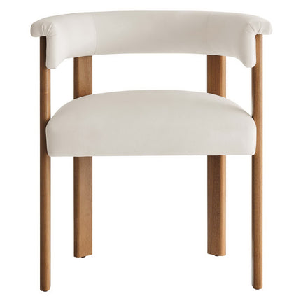 Modway EEI-6775 Imogen Performance Velvet Barrel Dining Chairs Set of 2 Modway