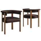 Chocolate Brown Deep Brown / Performance Velvet