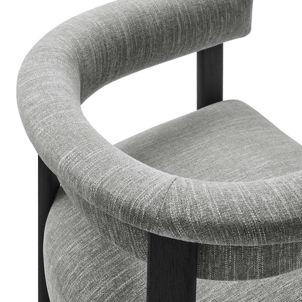 Modway EEI-6776 Imogen Fabric Upholstered Barrel Dining Chairs Set of 2 Modway