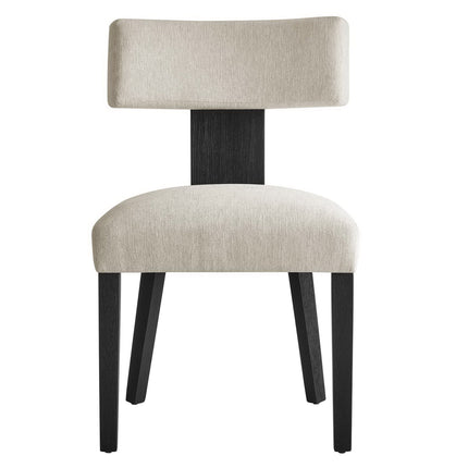Modway EEI-6777 Nalani Fabric Upholstered Dining Chairs Set of 2 Modway