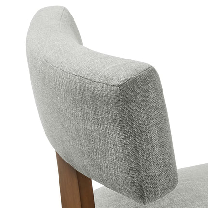 Modway EEI-6777 Nalani Fabric Upholstered Dining Chairs Set of 2 Modway