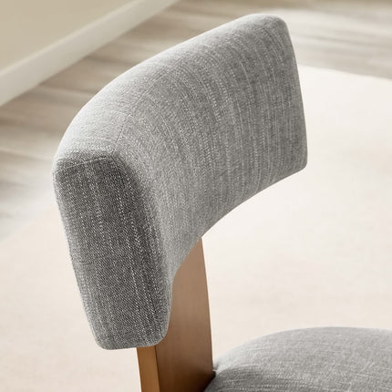 Modway EEI-6777 Nalani Fabric Upholstered Dining Chairs Set of 2 Modway