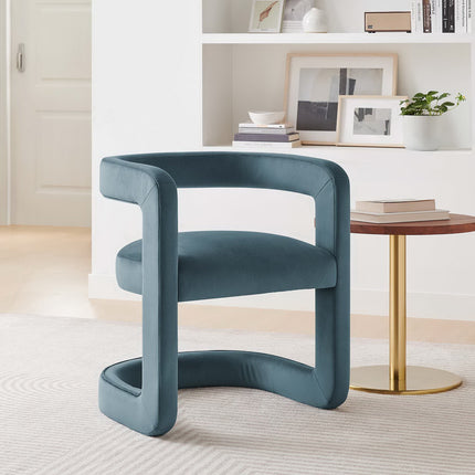 Modway EEI-7052 Winslow Barrel Performance Velvet Dining Chair Modway