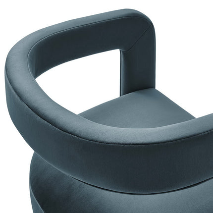 Modway EEI-7052 Winslow Barrel Performance Velvet Dining Chair Modway