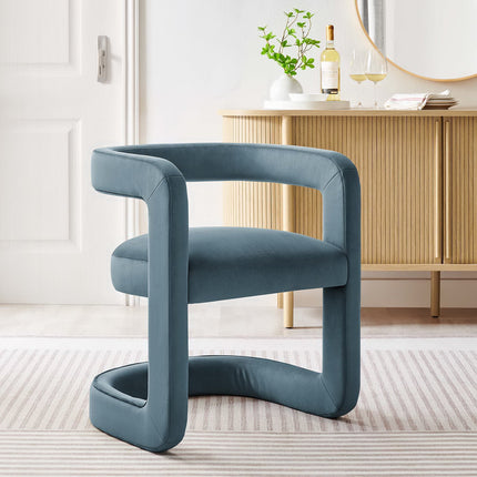 Modway EEI-6778 Winslow Performance Velvet Barrel Accent Chair Modway