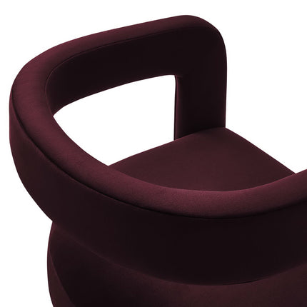 Modway EEI-7052 Winslow Barrel Performance Velvet Dining Chair Modway