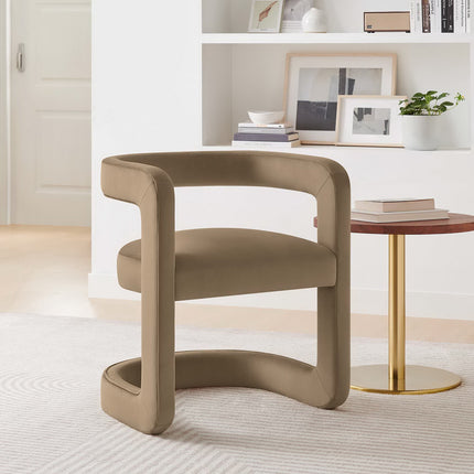 Modway EEI-6778 Winslow Performance Velvet Barrel Accent Chair Modway