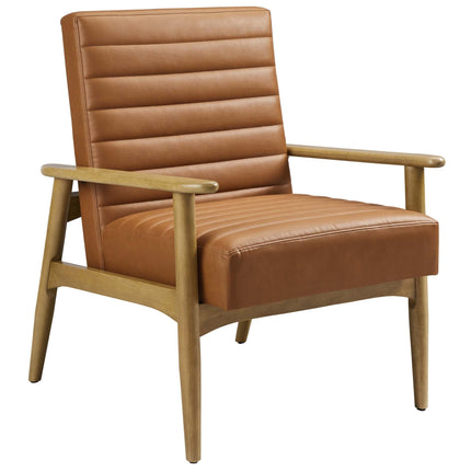 Modway EEI-6779 Jensen Vegan Leather Accent Chair Modway