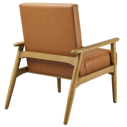 Modway EEI-6779 Jensen Vegan Leather Accent Chair Modway