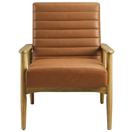 Modway EEI-6779 Jensen Vegan Leather Accent Chair Modway