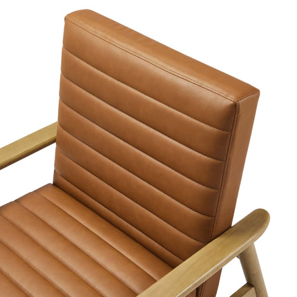 Modway EEI-6779 Jensen Vegan Leather Accent Chair Modway