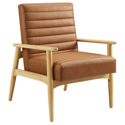 Modway EEI-6779 Jensen Vegan Leather Accent Chair Modway