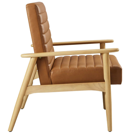 Modway EEI-6779 Jensen Vegan Leather Accent Chair Modway