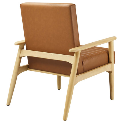 Modway EEI-6779 Jensen Vegan Leather Accent Chair Modway