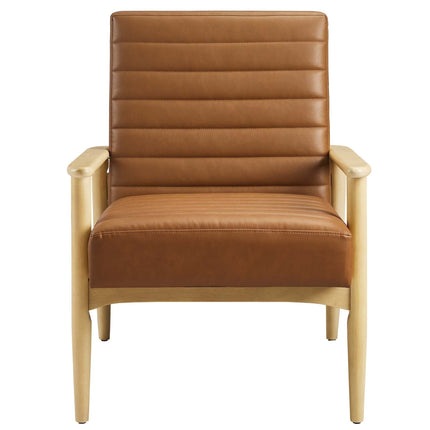 Modway EEI-6779 Jensen Vegan Leather Accent Chair Modway