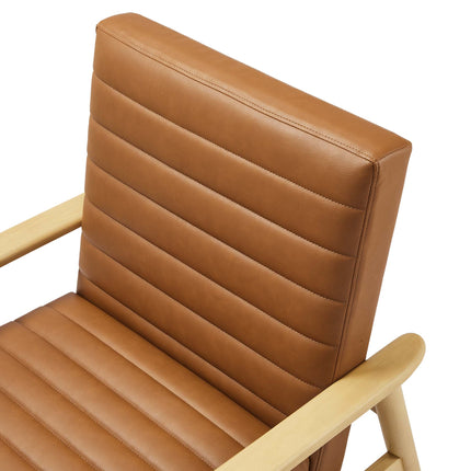 Modway EEI-6779 Jensen Vegan Leather Accent Chair Modway