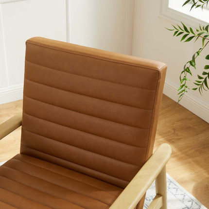 Modway EEI-6779 Jensen Vegan Leather Accent Chair Modway