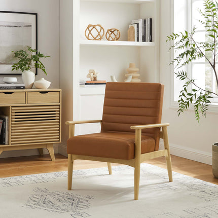 Modway EEI-6779 Jensen Vegan Leather Accent Chair Modway