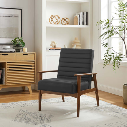 Modway EEI-6779 Jensen Vegan Leather Accent Chair Modway