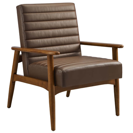 Modway EEI-6779 Jensen Vegan Leather Accent Chair Modway