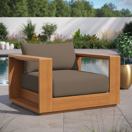 Modway EEI-6782 Tahoe Outdoor Patio Acacia Wood Chair - Plaza Home Decor