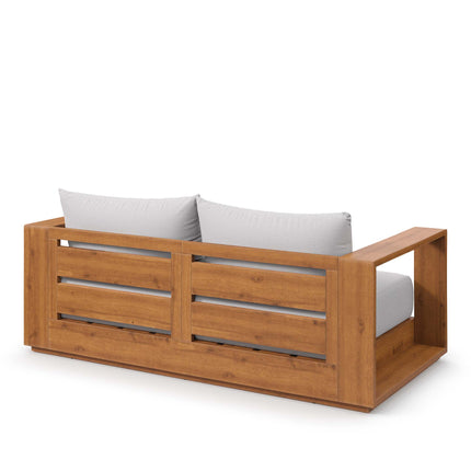 Modway EEI-6783 Tahoe Acacia Wood Outdoor Patio Acacia Wood Loveseat - Plaza Home Decor