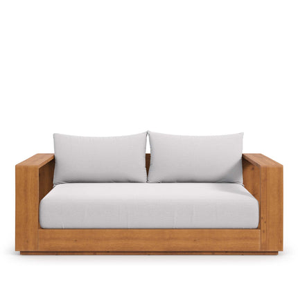 Modway EEI-6783 Tahoe Acacia Wood Outdoor Patio Acacia Wood Loveseat - Plaza Home Decor