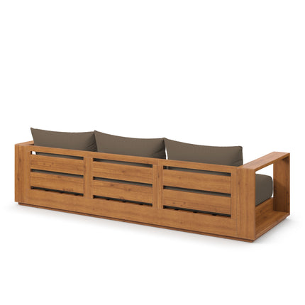 Modway EEI-6784 Tahoe Outdoor Patio Acacia Wood Sofa - Plaza Home Decor