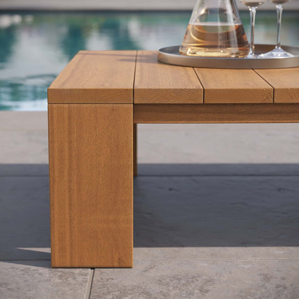 Modway EEI-6786 Tahoe Outdoor Patio Acacia Wood Coffee Table - Plaza Home Decor