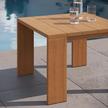 Modway EEI-6787 Tahoe Outdoor Patio Acacia Wood Side Table - Plaza Home Decor
