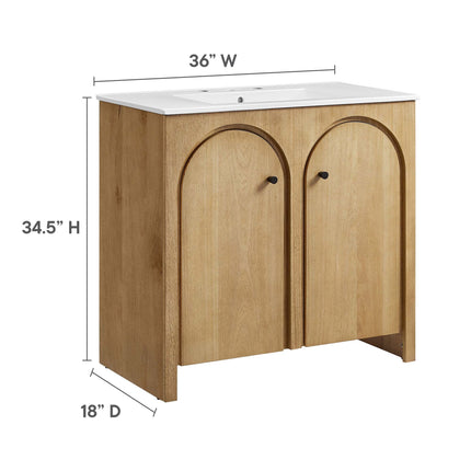 Modway EEI-6790 Appia 36" Bathroom Vanity Modway