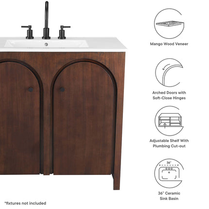 Modway EEI-6790 Appia 36" Bathroom Vanity Modway