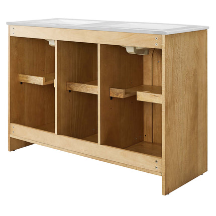 Modway EEI-6792 Appia 48" Double Sink Bathroom Vanity Modway