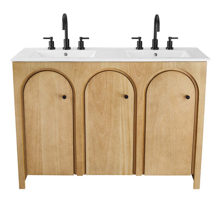 Modway EEI-6792 Appia 48" Double Sink Bathroom Vanity Modway