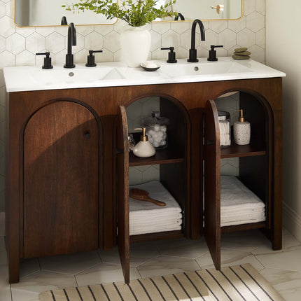Modway EEI-6792 Appia 48" Double Sink Bathroom Vanity Modway