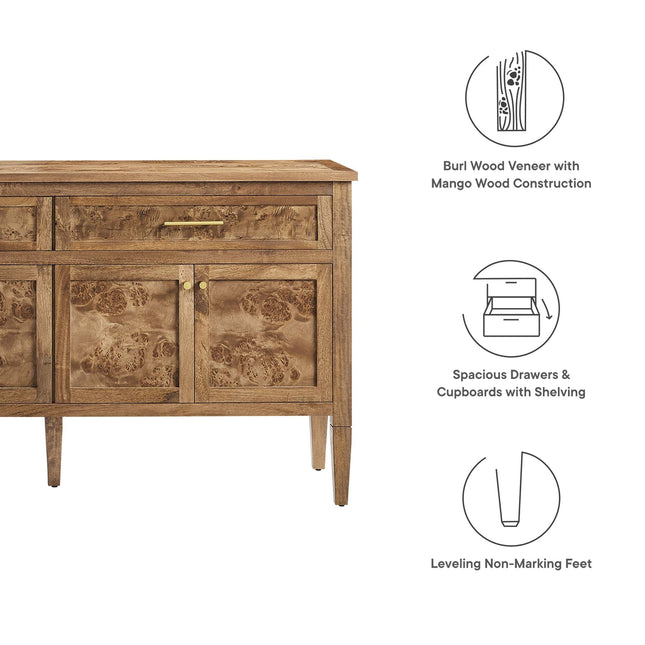 Modway EEI-6794 Elysian 62" Wood Sideboard Modway