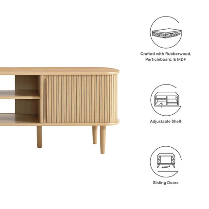 Modway EEI-6795 Contour 63" Wood TV Stand Modway