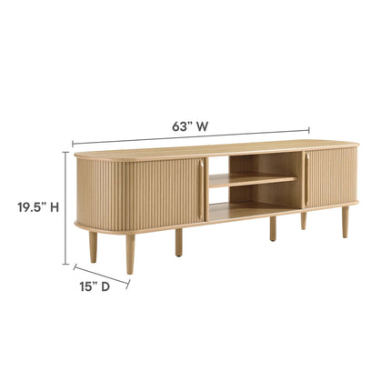 Modway EEI-6795 Contour 63" Wood TV Stand Modway