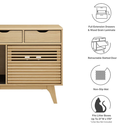Modway EEI-6796 Render Cat Cabinet Modway